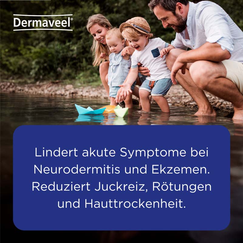 DERMAVEEL bei Juckreiz, Rötung und Trockenheit 50 ml Creme