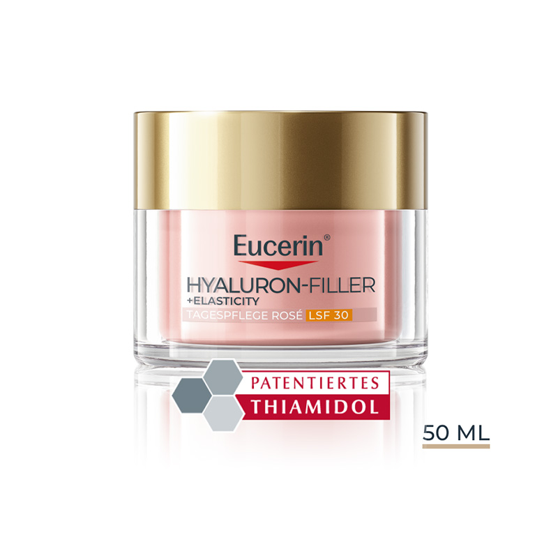 Eucerin HYALURON FILLER + ELASTICITY ROSÉ Tag LSF 30 50 ml Creme