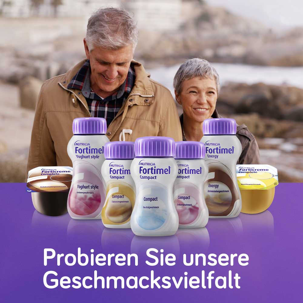 Fortimel Compact Energy  Trinknahrung Schokolade 8X4X300 ml Flüssigkeit