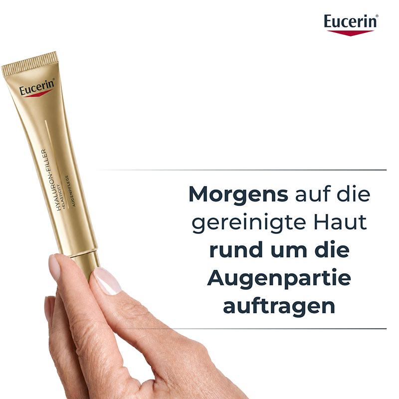 Eucerin HYALURON FILLER + ELASTICITY Augenpflege LSF 20 15 ml Augencreme