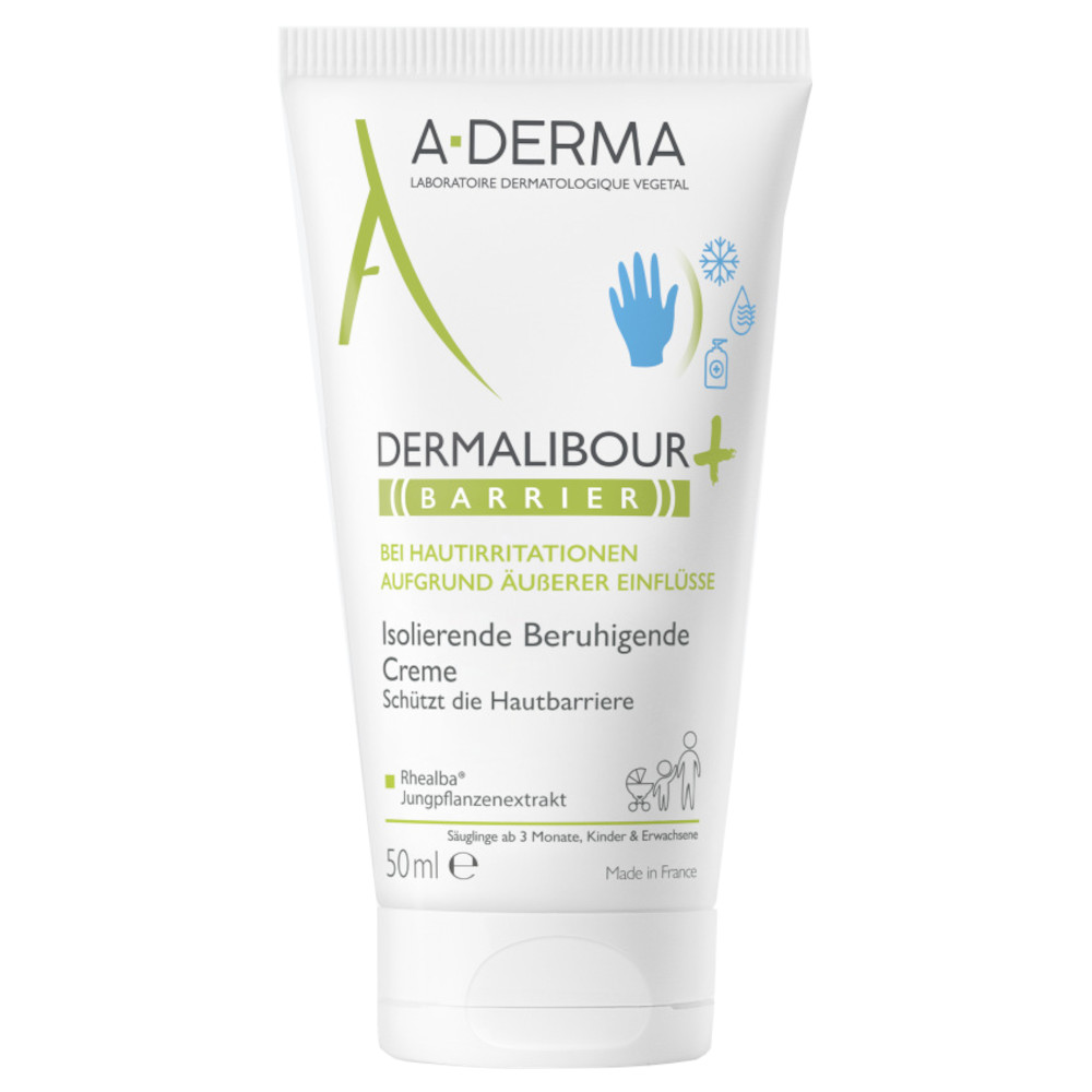 A-DERMA DERMALIBOUR+ BARRIER isolierende Creme 50 ml Creme
