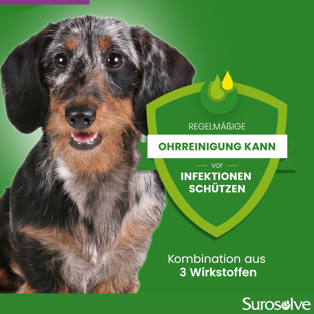 Surosolve Ohrreiniger vet. 125 ml Flüssigkeit