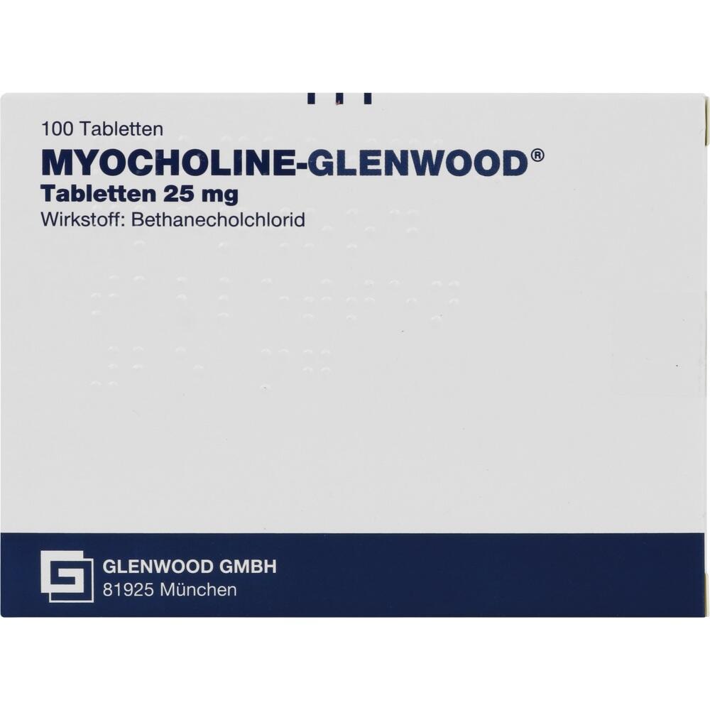 MYOCHOLINE-GLENWOOD 25 mg 100 St Tabletten