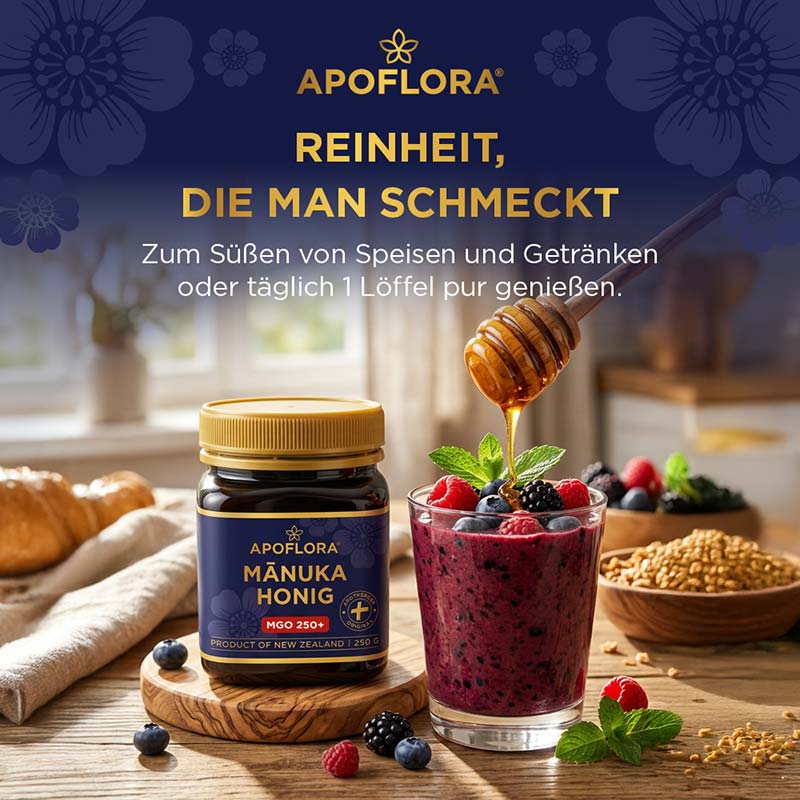 APOFLORA MANUKA HONIG MGO 250+ 250 g