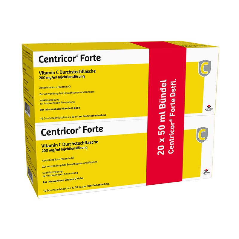 Centricor Forte Vitamin C 20X50 ml Injektionslösung