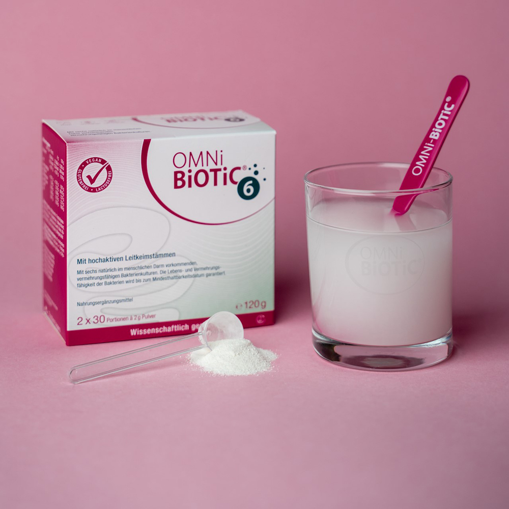 OMNi-BiOTiC 6 Doppelpackung 2X60 g Pulver