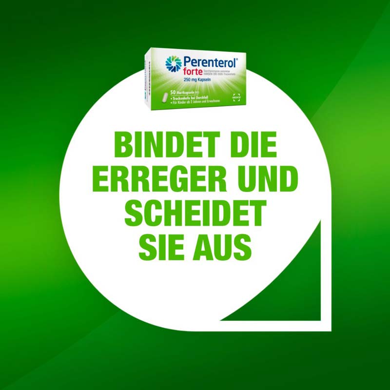 Perenterol forte bei akutem Durchfall  100 St Hartkapseln
