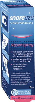 SNOREEZE Schnarchlinderung Nasenspray 10 ml Nasenspray