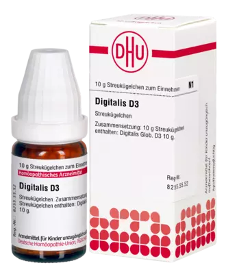 DIGITALIS D 3 Globuli 10 g Globuli