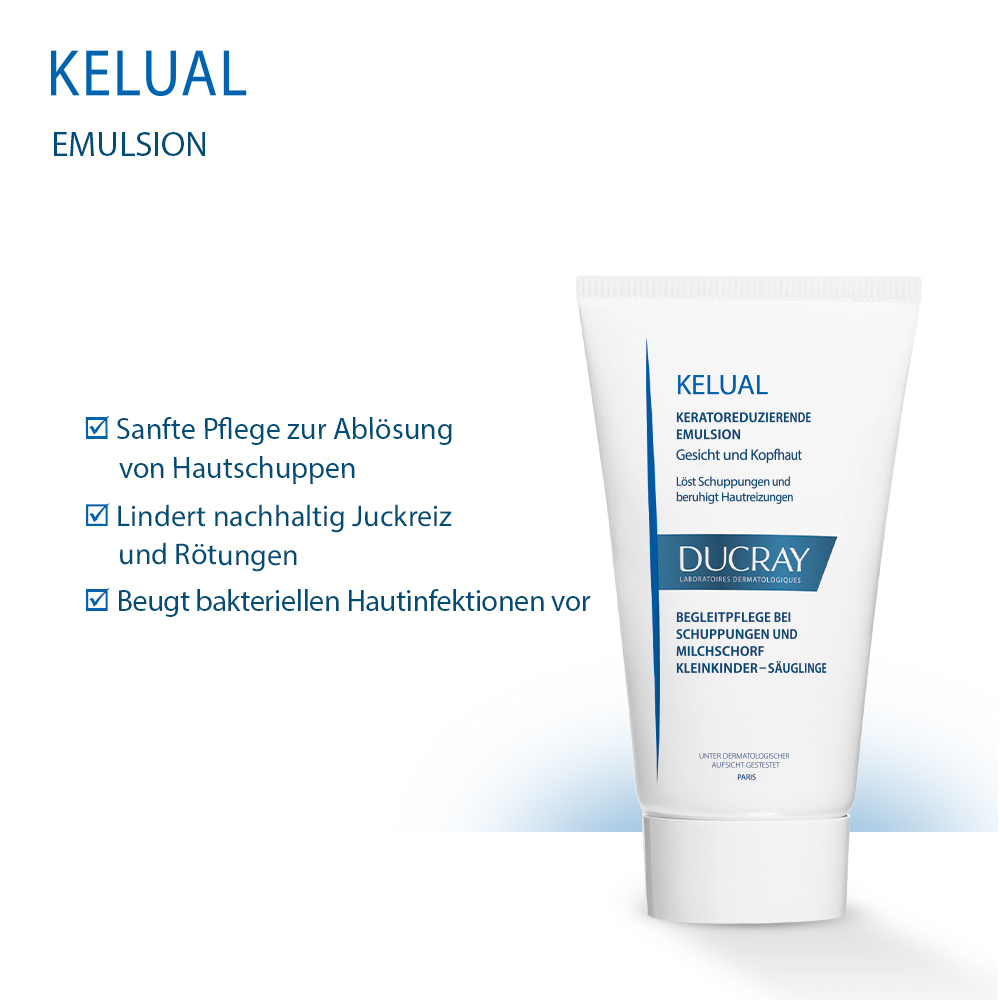 DUCRAY KELUAL EMULSION 50 ml Emulsion