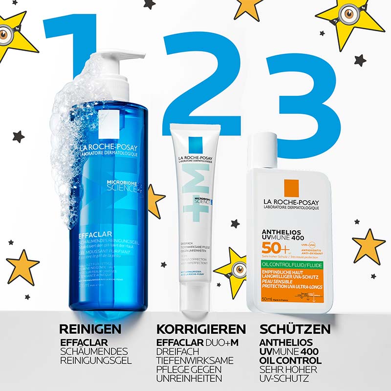 LA ROCHE-POSAY EFFACLAR SCHÄUMENDES REINIGUNGSGEL  400 ml Gel