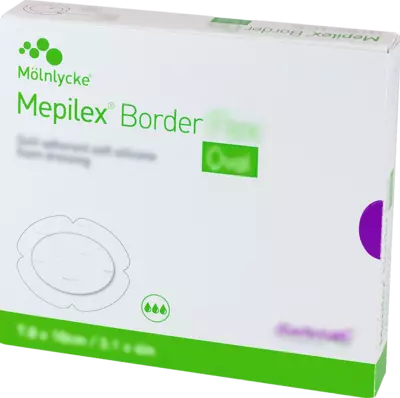 Mepilex Border Flex 7,8 x 10cm 5 St Verband