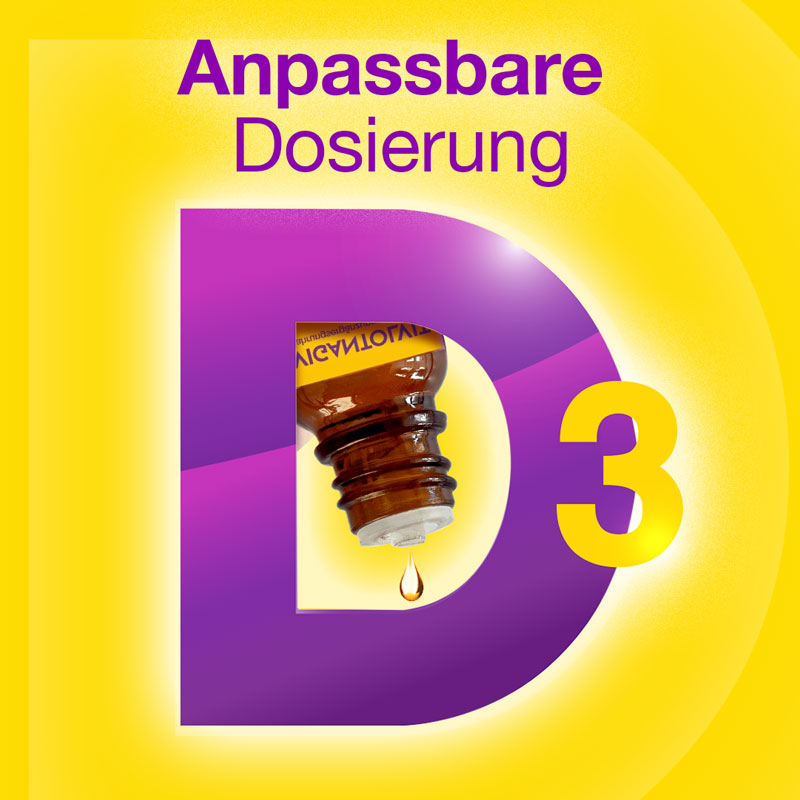 VIGANTOLVIT 500 I.E./Tropfen Vitamin D3 Öl 10 ml Tropfen zum Einnehmen