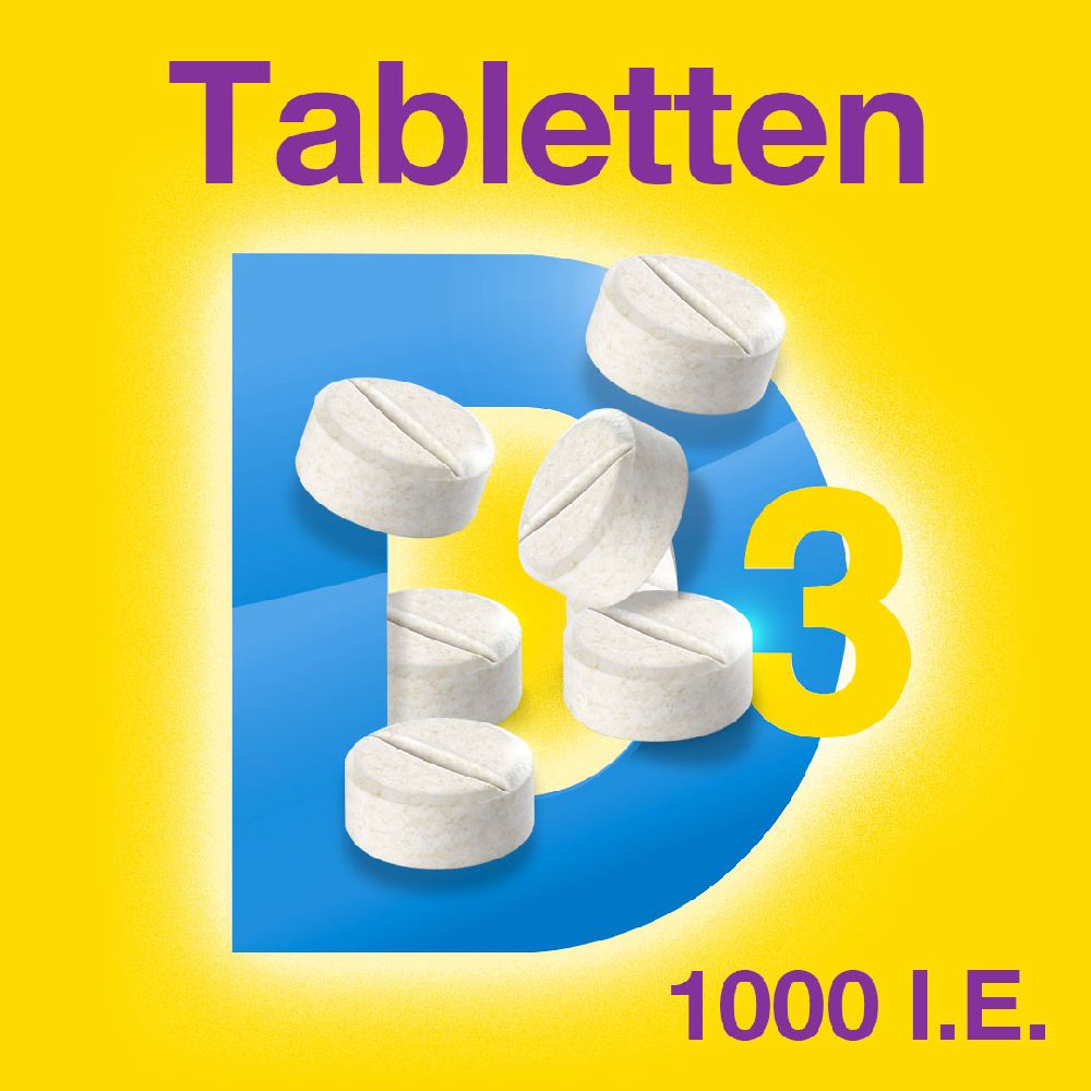 VIGANTOL 1.000 I.E. Vitamin D3  50 St Tabletten