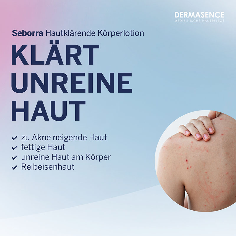 DERMASENCE Seborra HAUTKLÄRENDE KÖRPERLOTION 200 ml Lotion