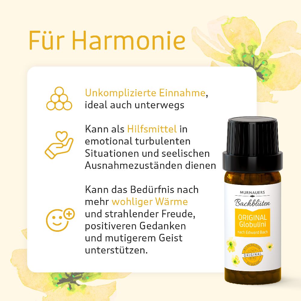 MURNAUERS Bachblüten ORIGINAL GLOBULINI nach Dr. Bach 10 g Globuli