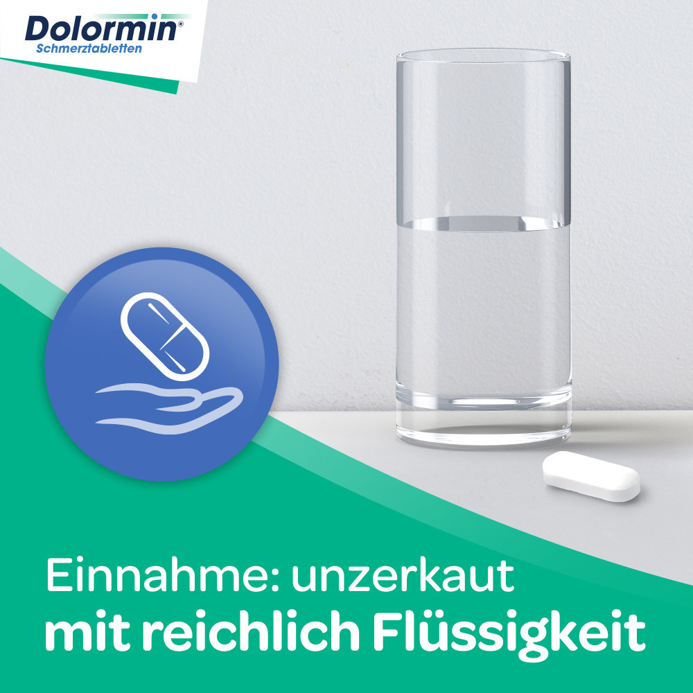 Dolormin Schmerztabletten mit Ibuprofen bei Kopfschmerzen