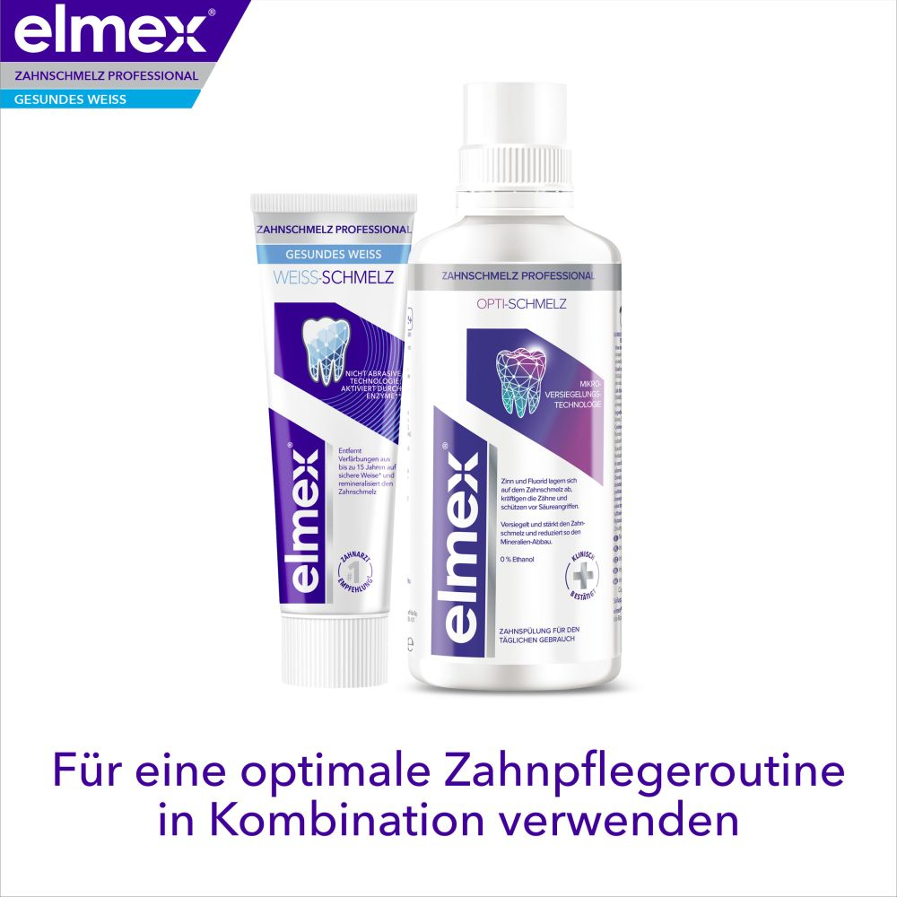 elmex ZAHNSCHMELZ PROFESSIONAL GESUNDES WEISS WEISS-SCHMELZ 75 ml Zahnpasta