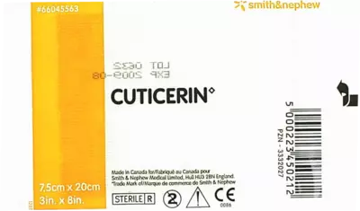 CUTICERIN 7,5x20 cm Gaze m.Salbenbeschichtung 1 St Kompressen