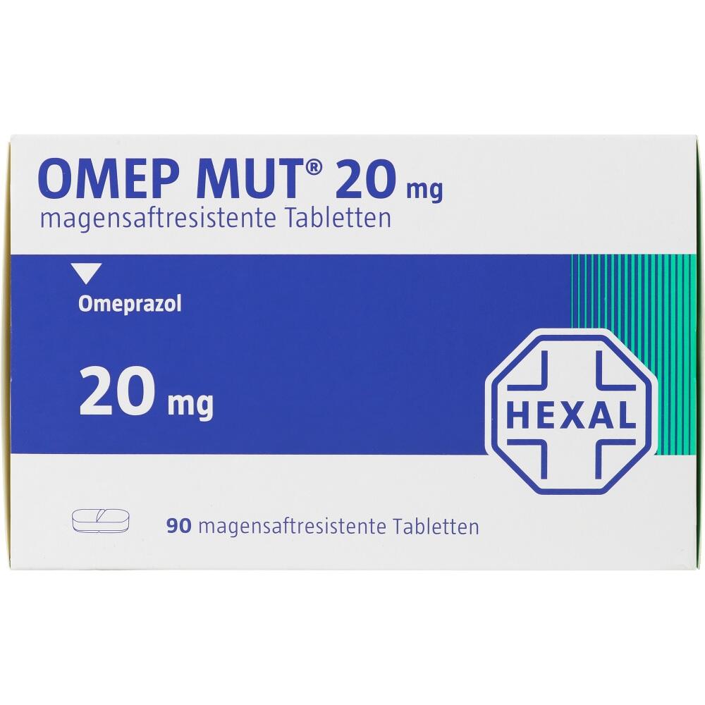 OMEP MUT 20mg 90 St Tabletten magensaftresistent