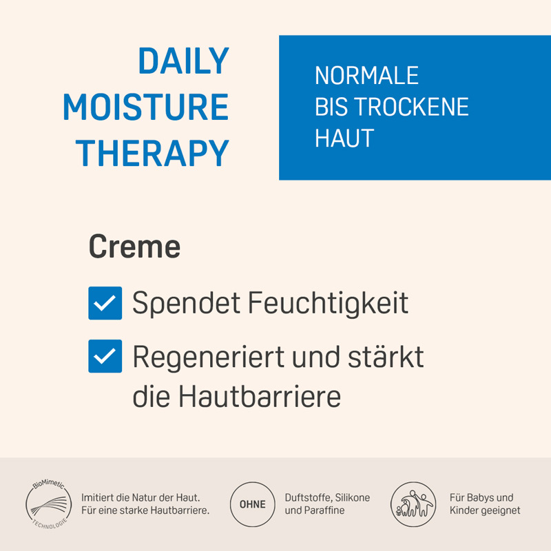 PHYSIOGEL Daily Moisture Therapy Creme normale bis trockene Haut  75 ml Creme