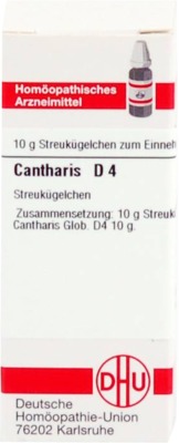 CANTHARIS D 4 Globuli 10 g Globuli