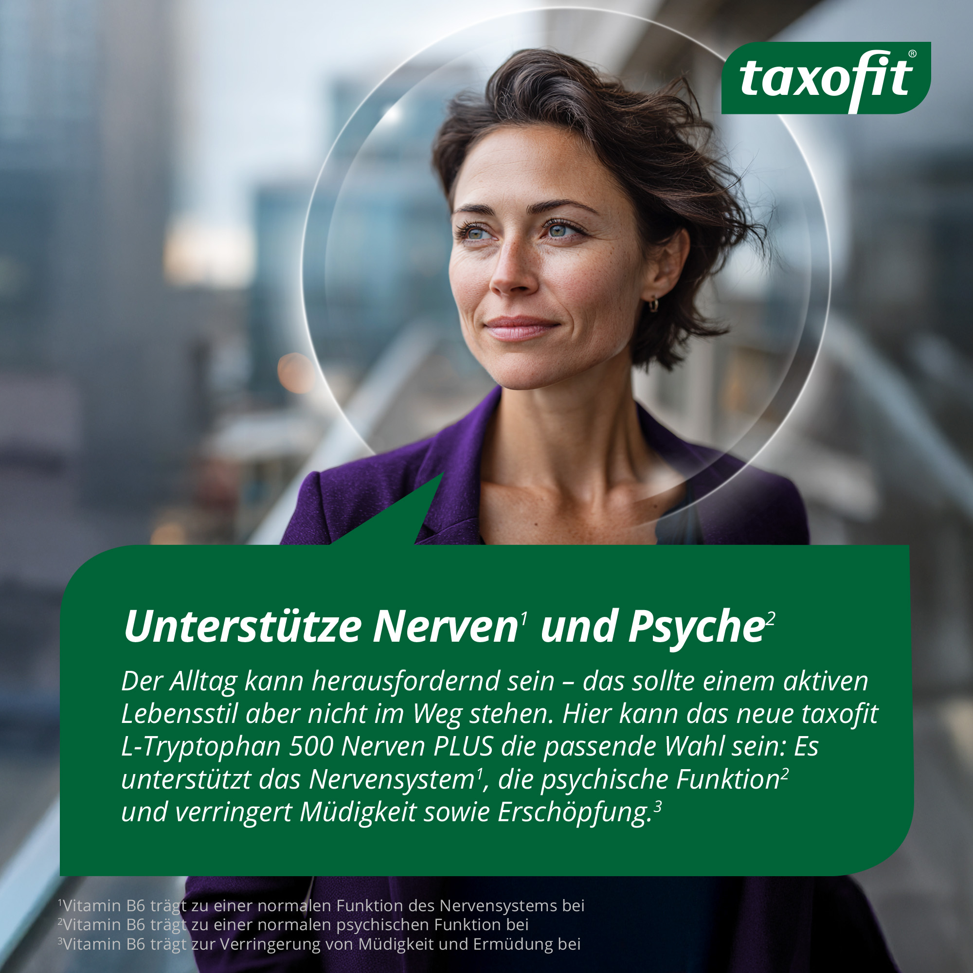 taxofit L-Tryptophan 500 Nerven PLUS 20 St Tabletten