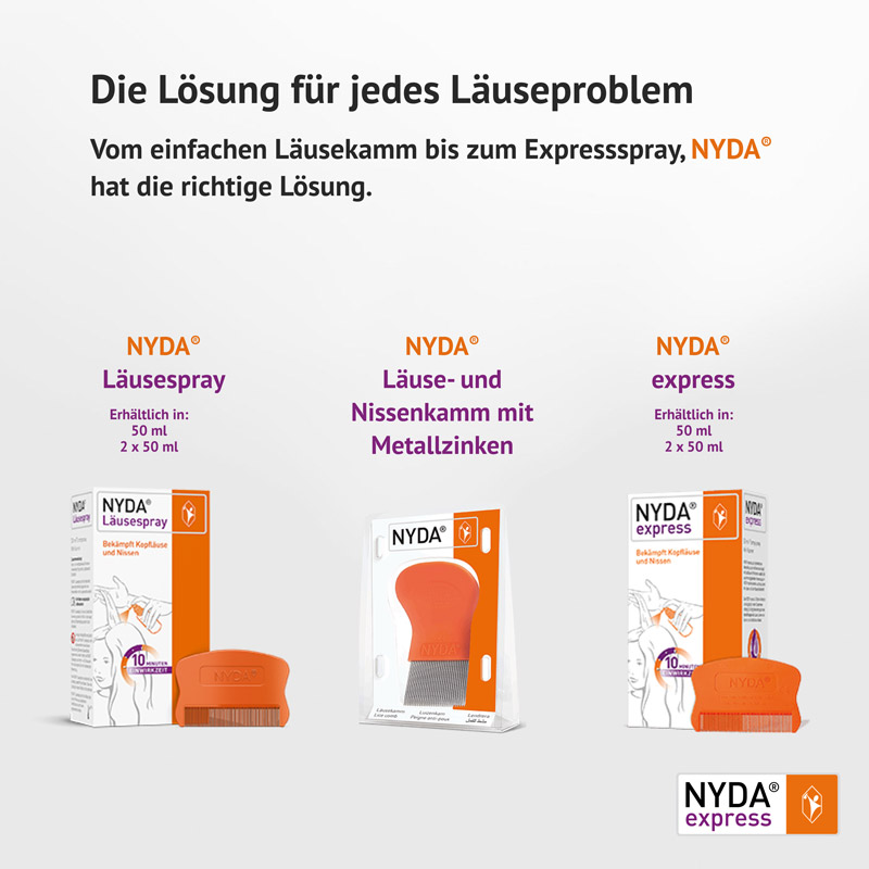 NYDA express gegen Läuse & Nissen 2x50ml 2X50 ml Pumplösung