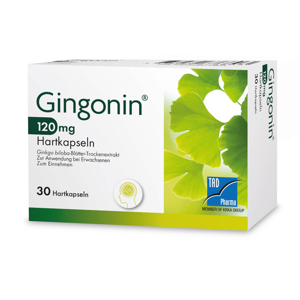 Gingonin 120mg 30 St Hartkapseln