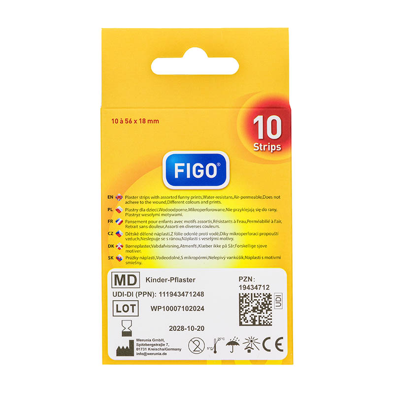 FIGO Tierkinder Pflaster-Strips wasserabweisend 10 St 10 St Pflaster