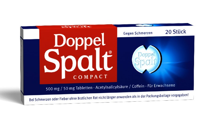 Doppel Spalt compact 500 mg 20 St Tabletten