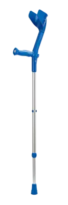 UNTERARMKRÜCKE f.Erw.Leichtmet.blau 1 St