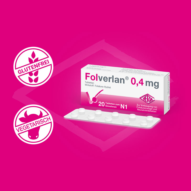 FOLVERLAN 0,4 mg Tabletten 20 St Tabletten
