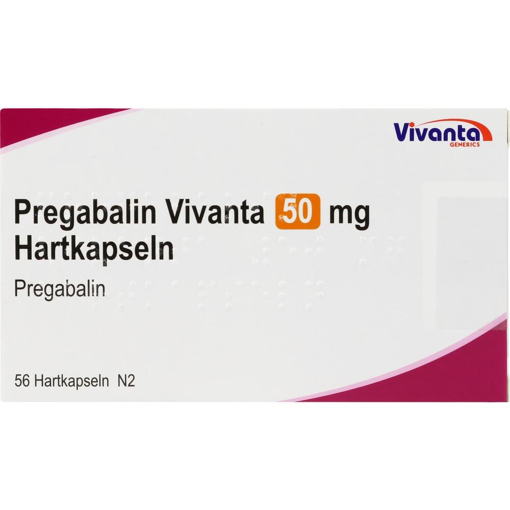 Pregabalin Vivanta 50 mg 56 St Hartkapseln