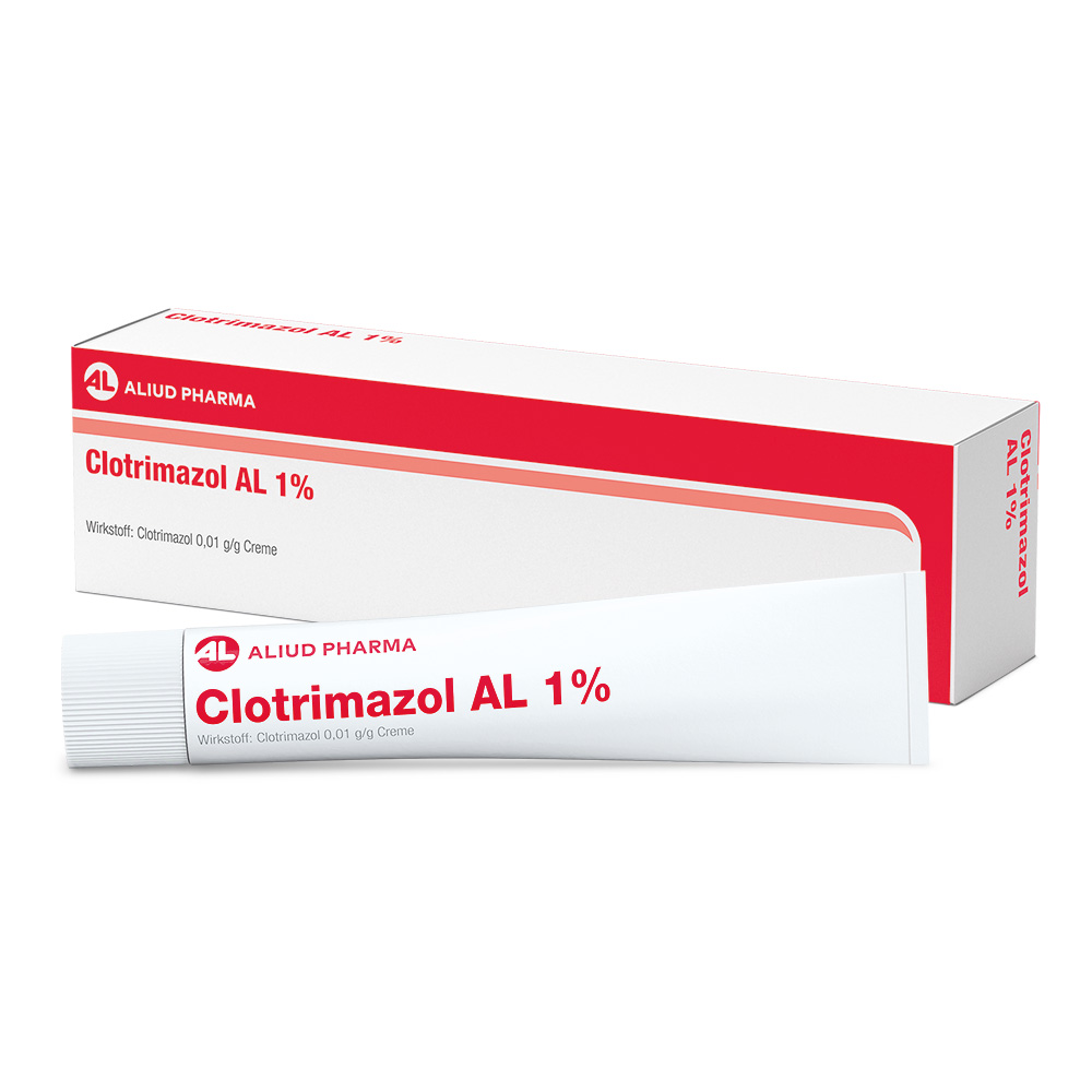 Clotrimazol AL 1% bei Fußpilz