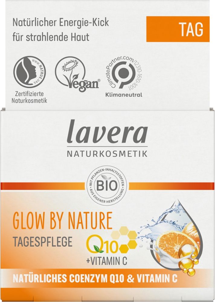 lavera GLOW BY NATURE TAGESPFLEGE  50 ml Tagescreme