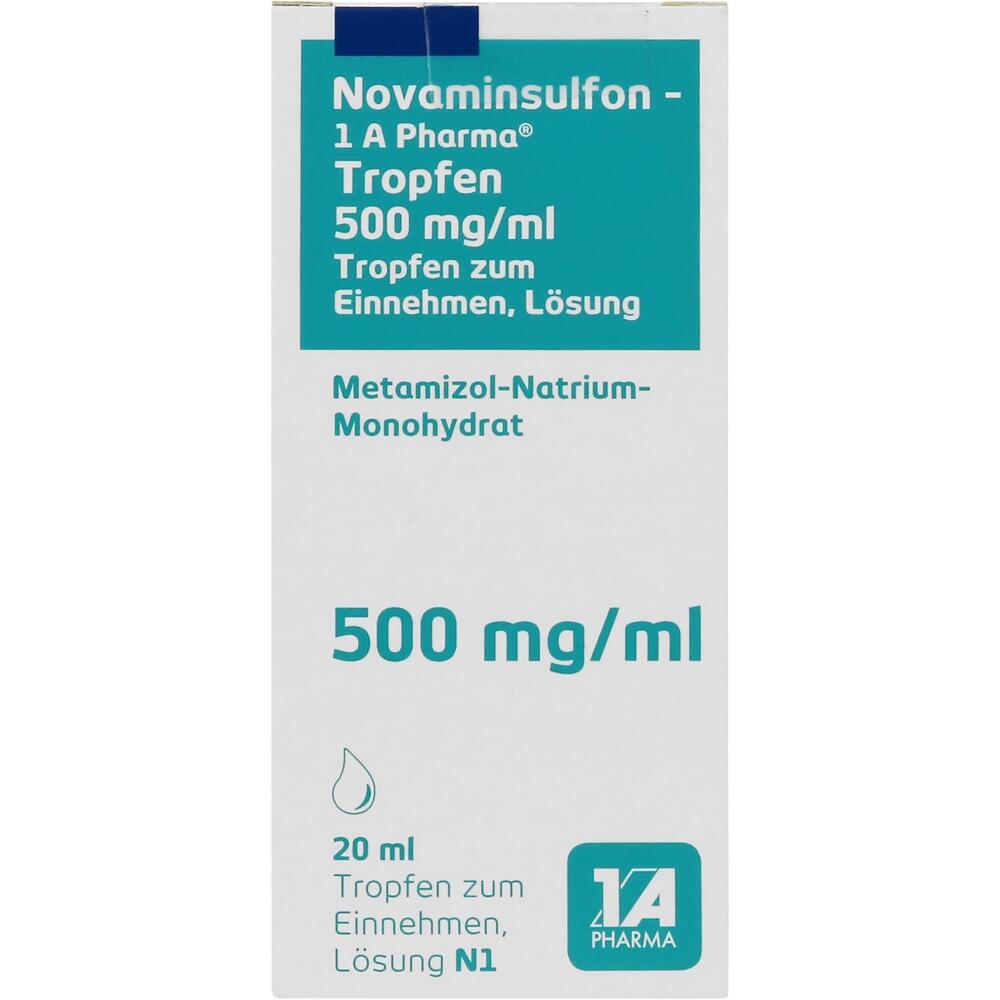 Novaminsulfon-1 A Pharma Tropfen 20 ml Tropfen