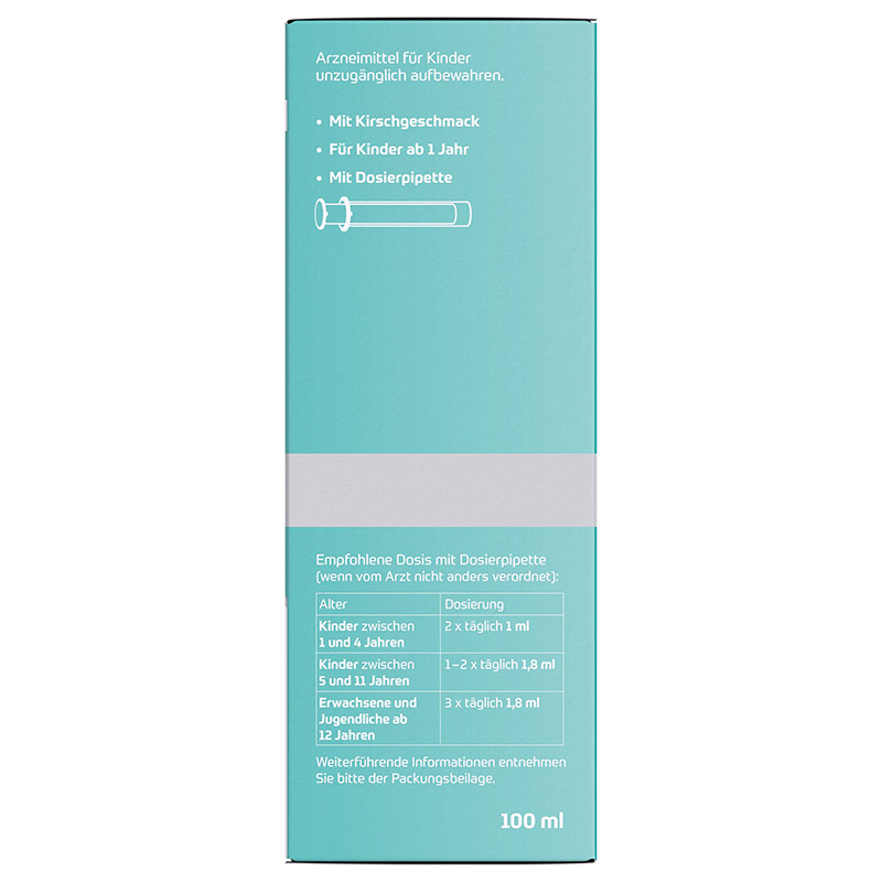 Bronchofit Efeu-Hustensaft 100 ml Flüssigkeit zum Einnehmen