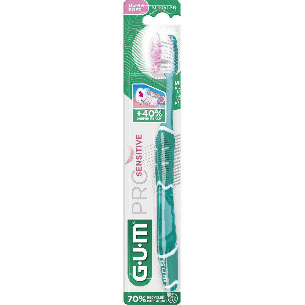GUM PRO SENSITIVE ULTRA SOFT 1 St Zahnbürste
