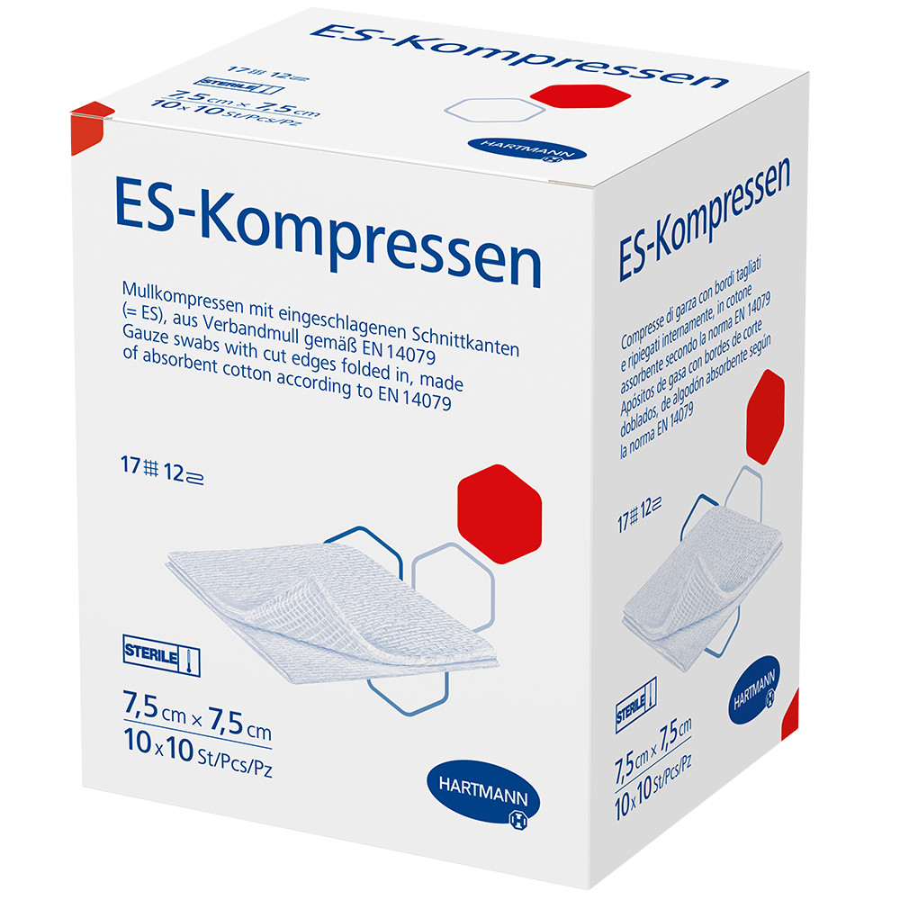 Kompressen Steril 7 5x7 5