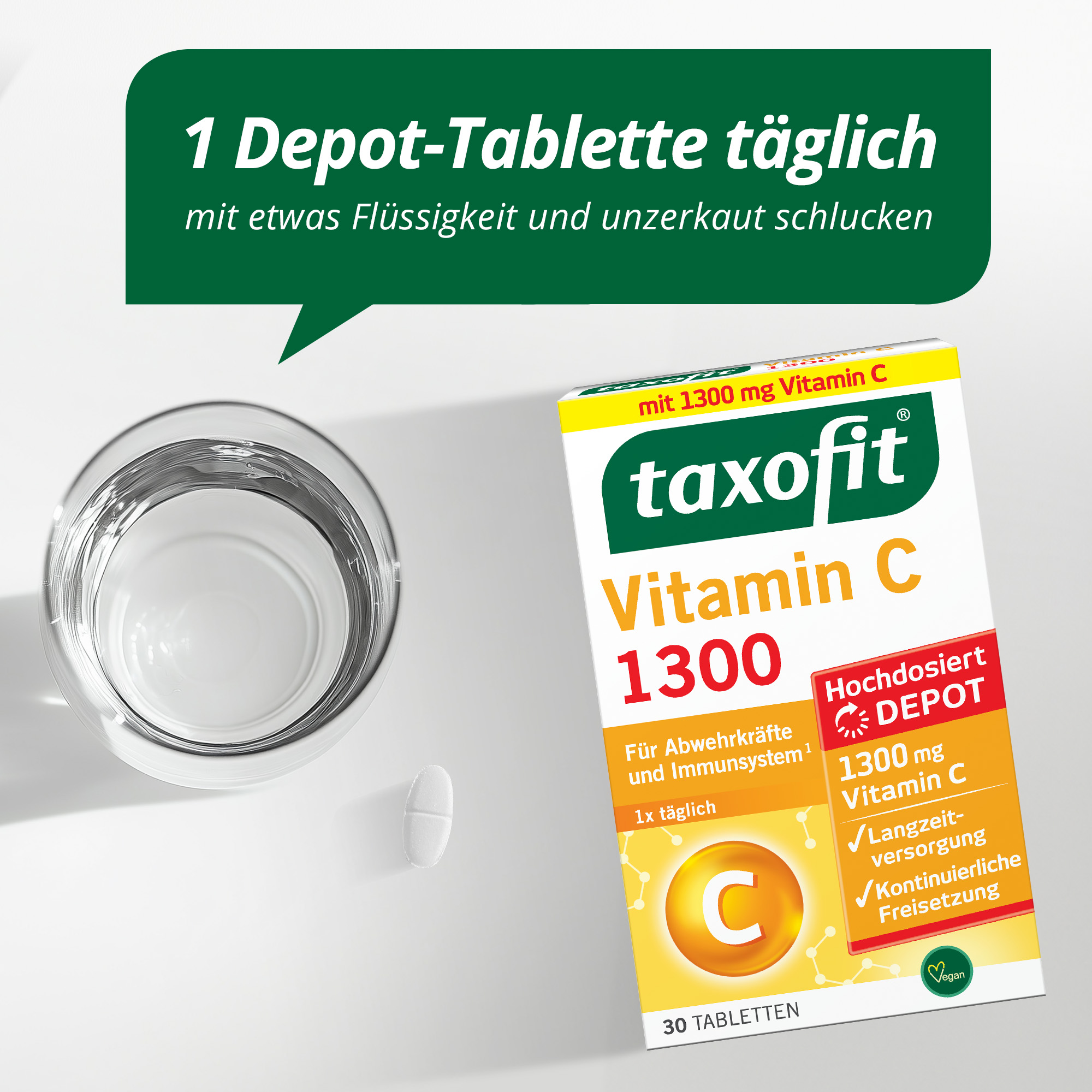 taxofit Vitamin C 1300 30 St Tabletten