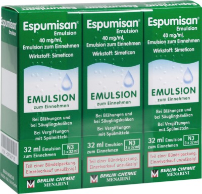 Espumisan EMULSION 3X32 ml Emulsion