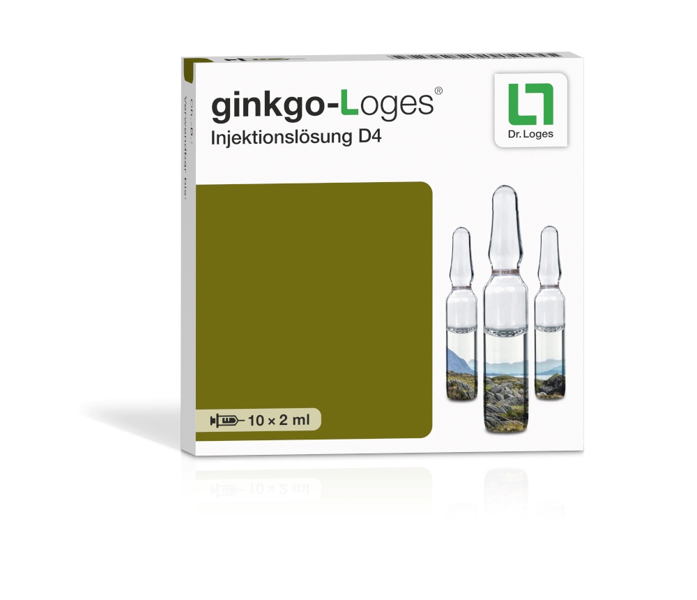 ginkgo-Loges Injektionslösung D 4 10X2 ml Injektionslösung
