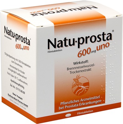 Natu-prosta 600mg uno 30 St Filmtabletten