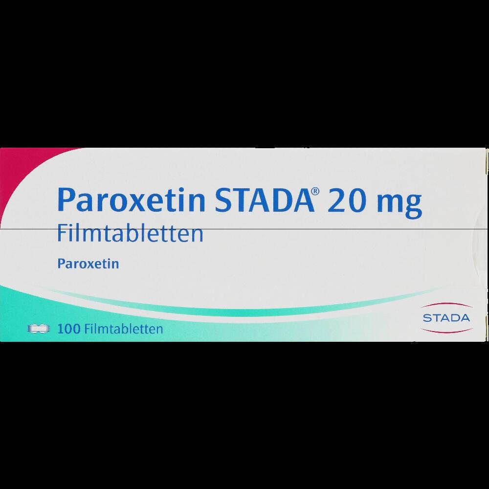 Paroxetin STADA 20 mg 100 St Filmtabletten