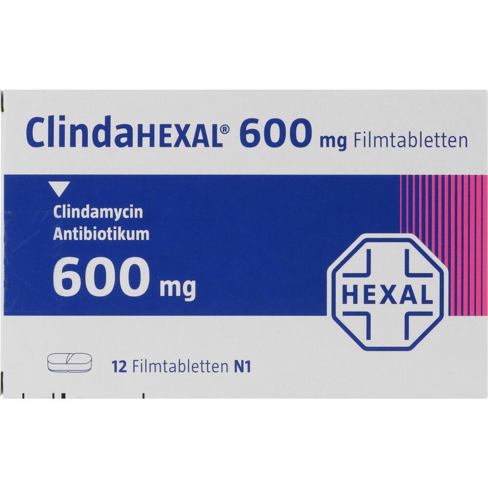 ClindaHEXAL 600mg 12 St Filmtabletten
