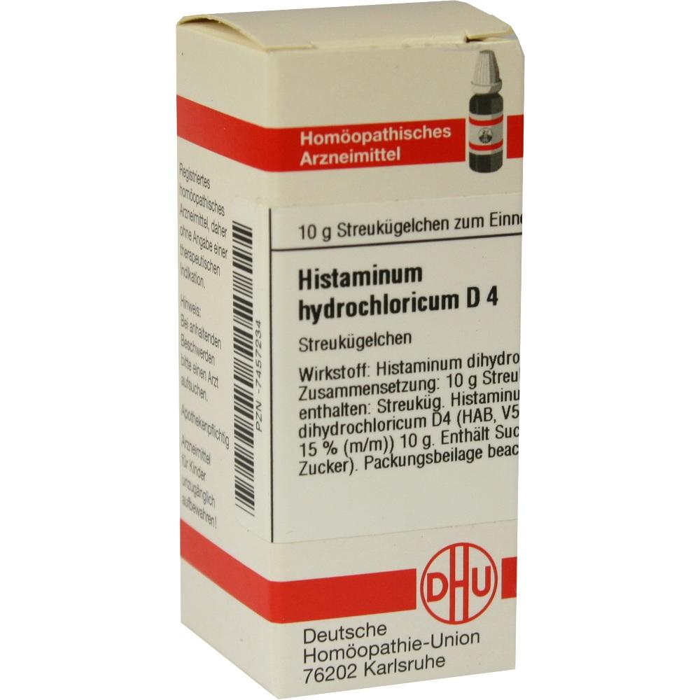 HISTAMINUM hydrochloricum D 4 Globuli 10 g Globuli