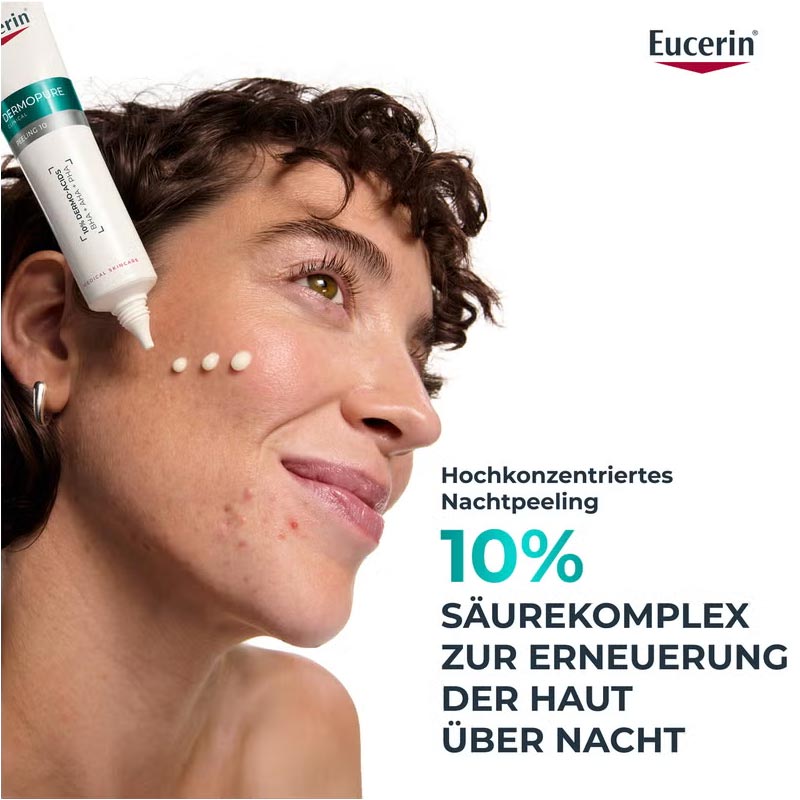 Eucerin DERMOPURE CLINICAL PEELING 10 40 ml Nachtcreme