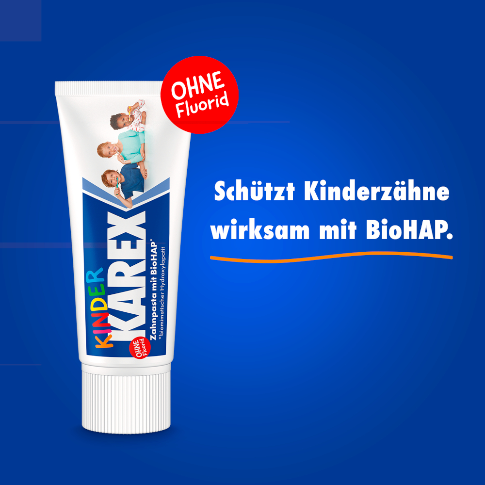 KAREX KINDER Zahnpasta 50 ml Zahnpasta
