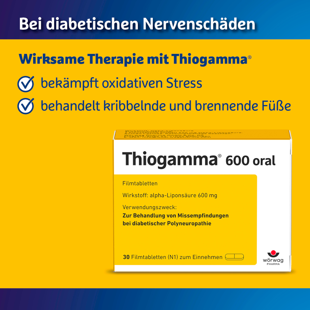 Thiogamma 600 oral 60 St Filmtabletten